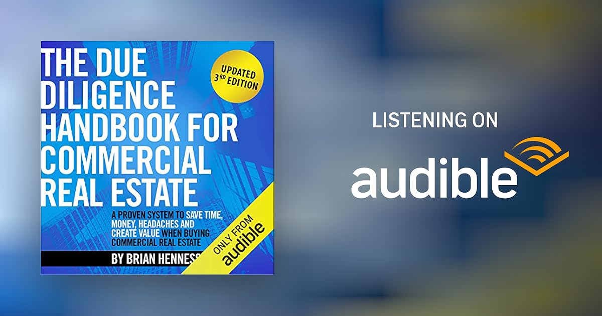 The Due Diligence Handbook for Commercial Real Estate A Proven System